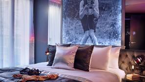 Premium bedding, minibar, in-room safe, individually decorated