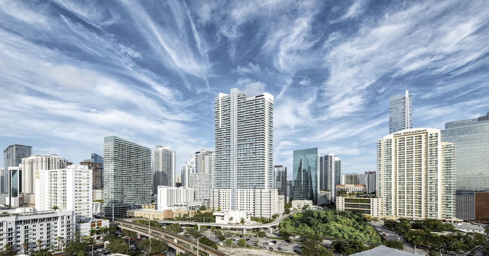 View from property, Novotel Miami Brickell