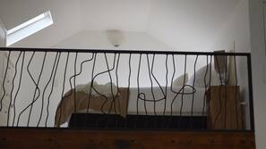 Individually decorated, individually furnished, iron/ironing board