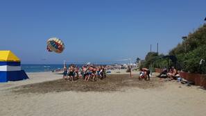 Privatstrand, Strandbar