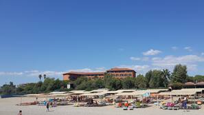 Privatstrand, Strandbar