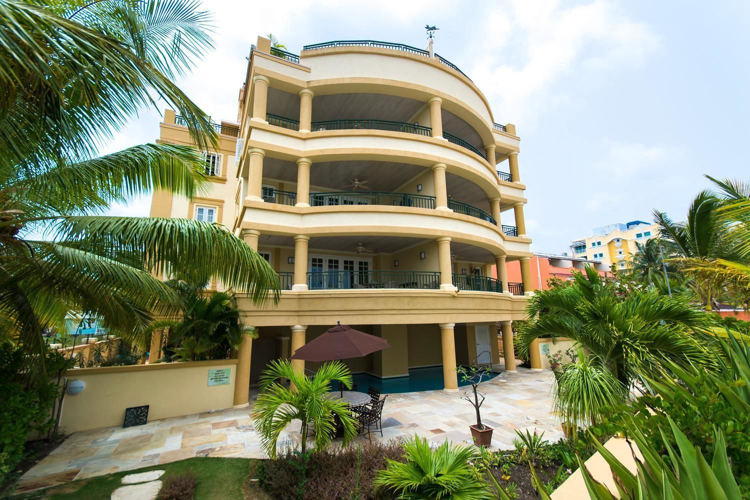 White Sands Beach Condo #3 in St. Lawrence Gap in St Lawrence Gap, Barbados