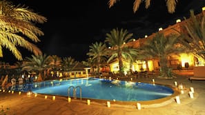 Piscine couverte, piscine extérieure
