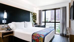 Minibar, in-room safe, desk, blackout drapes