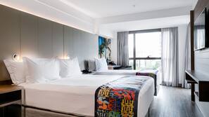 Minibar, in-room safe, desk, blackout drapes