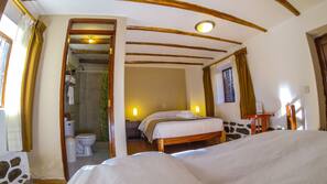 Blackout curtains, free WiFi, linens