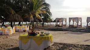 Private beach, windsurfing, surfing