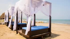 Private beach, windsurfing, surfing