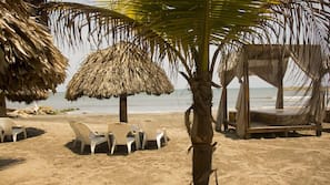 Private beach, windsurfing, surfing