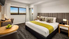 In-room safe, desk, iron/ironing board, cots/infant beds