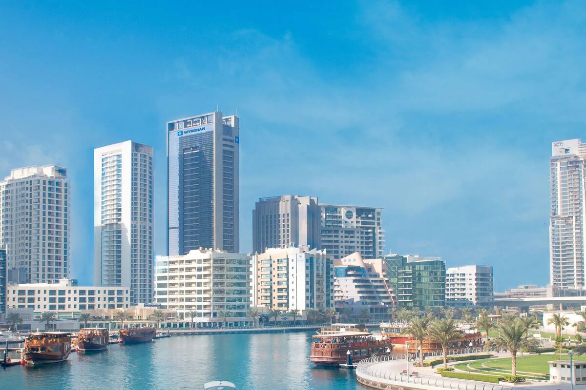 Wyndham Dubai Marina Dubai Forenade Arabemiraten Expedia Se