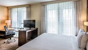 In-room safe, desk, blackout curtains, iron/ironing board