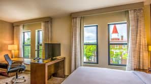 In-room safe, desk, blackout curtains, iron/ironing board
