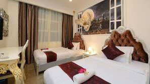 Desk, iron/ironing board, rollaway beds, free WiFi