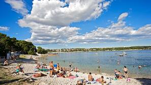 Am Strand, Sporttauchen, Schnorcheln, Volleyball