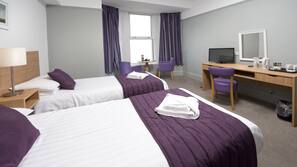 Desk, iron/ironing board, rollaway beds, free WiFi