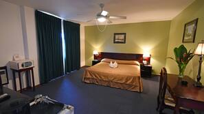 Minibar, in-room safe, desk, free WiFi