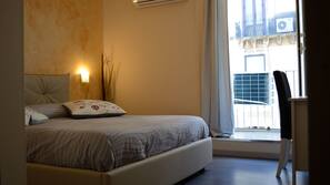 Biancheria da letto di alta qualità, una cassaforte in camera