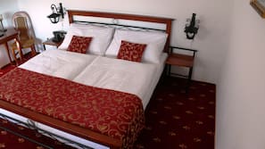 In-room safe, individually decorated, desk, blackout curtains