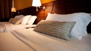 In-room safe, desk, blackout curtains, free cots/infant beds