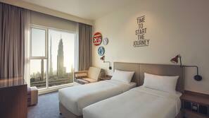 In-room safe, desk, soundproofing, free cots/infant beds