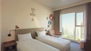In-room safe, desk, soundproofing, free cots/infant beds