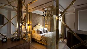 Luxe beddengoed, een kluis op de kamer, individueel gedecoreerd