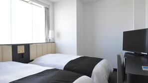 Down comforters, desk, free WiFi