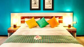 In-room safe, desk, iron/ironing board, free cots/infant beds