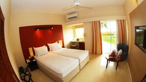 In-room safe, desk, iron/ironing board, free cots/infant beds