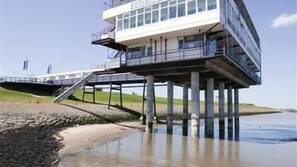 Aan het strand