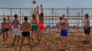 Privatstrand, kostenloser Shuttle zum Strand, Liegestühle, Sonnenschirme