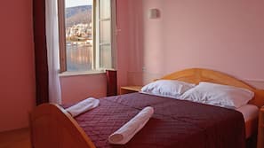 In-room safe, desk, iron/ironing board, free cribs/infant beds