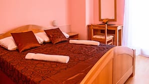 In-room safe, desk, iron/ironing board, free cribs/infant beds