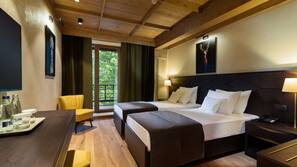 Literie de qualité supérieure, minibar, coffre-forts dans les chambres