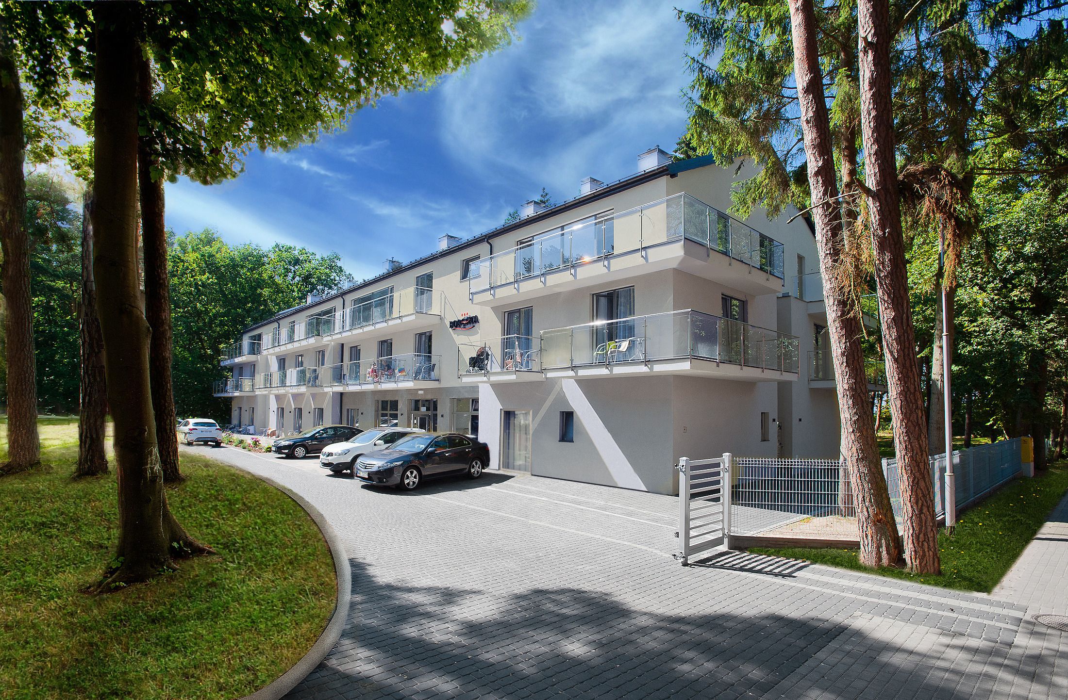 Borgata in Ustronie Morskie, Poland