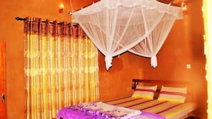 Hypo-allergenic bedding, pillowtop beds, in-room safe