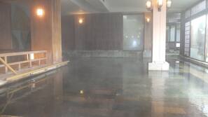 Indoor spa bath