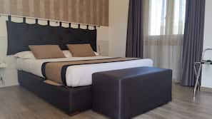 Biancheria da letto di alta qualità, minibar, una cassaforte in camera