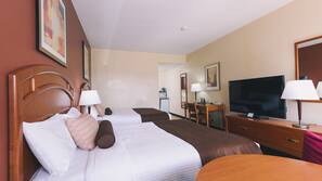 Desk, rollaway beds, free WiFi
