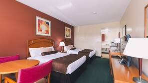 Desk, rollaway beds, free WiFi