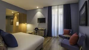 Minibar, in-room safe, desk, blackout curtains