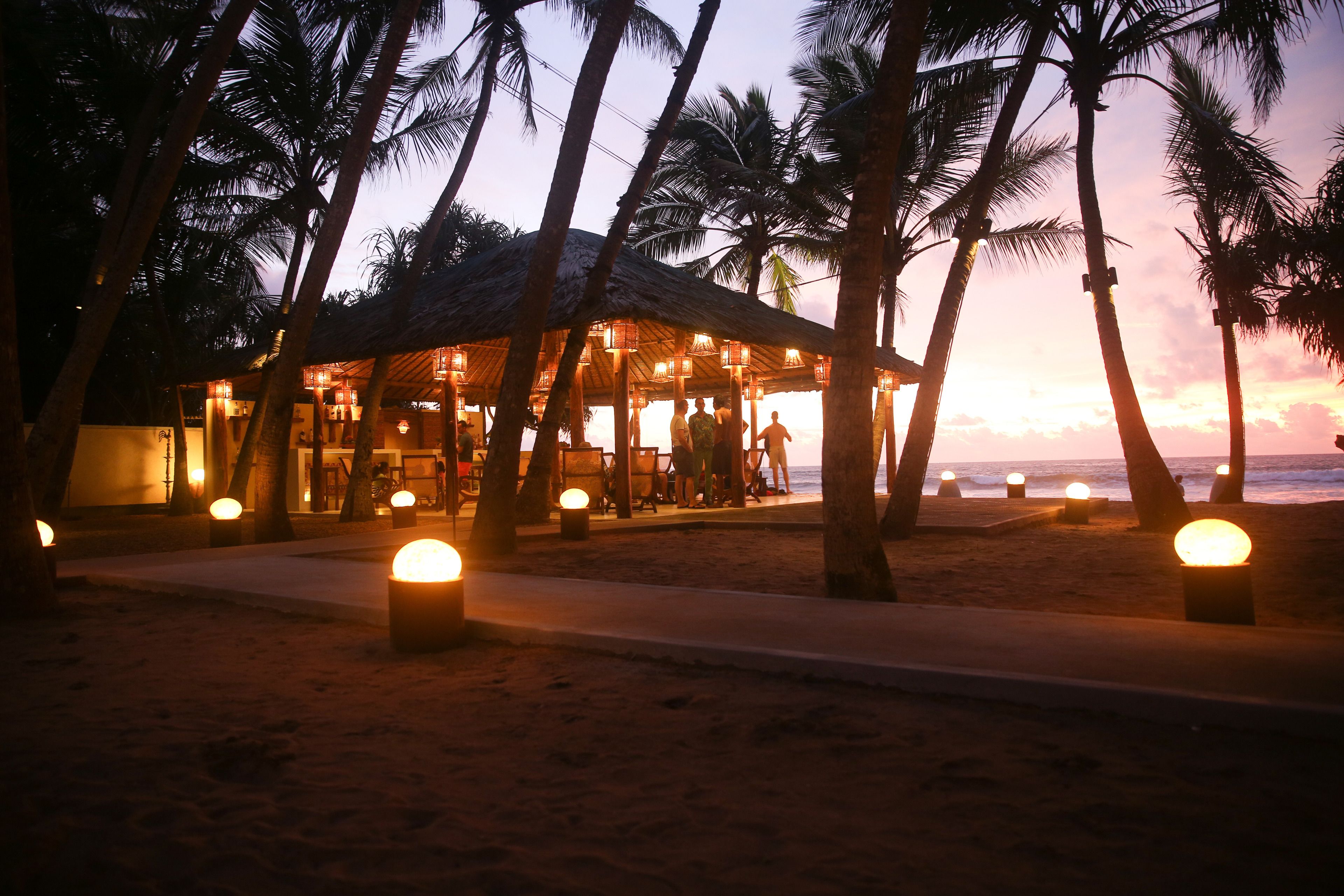 Thejan Beach Cabanas in Bentota, Sri Lanka