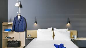 1 dormitorio, ropa de cama de alta calidad, edredones de plumas