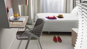 1 dormitorio, ropa de cama de alta calidad, edredones de plumas