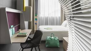 1 dormitorio, ropa de cama de alta calidad, edredones de plumas