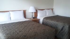 Desk, cots/infant beds, free WiFi, linens