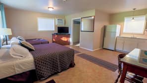 Individually furnished, blackout curtains, soundproofing, linens
