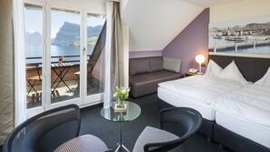 Minibar, caja fuerte, wifi gratis y ropa de cama