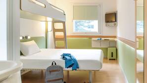 Blackout drapes, iron/ironing board, free cribs/infant beds, free WiFi